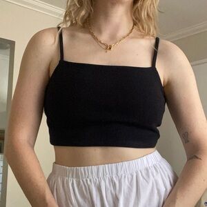 Cropped tank top